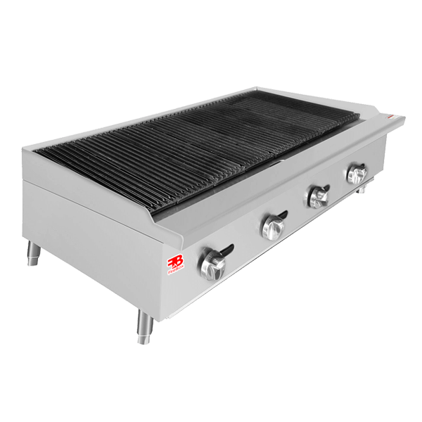 Parrilla eléctrica comercial extra grande de 1600 W, 22 pulgadas, parrilla  superior plana para interiores, parrilla de restaurante de acero